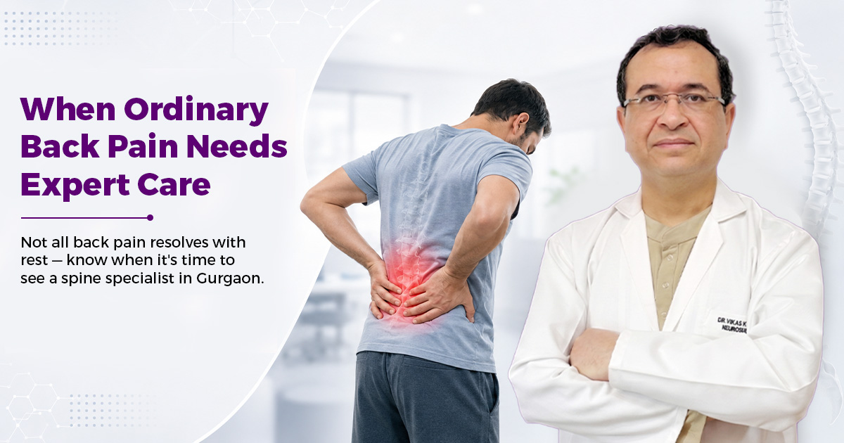 Spine specialist consulting patient for back pain treatment in Gurgaon clinic