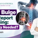 Disc bulge MRI report explained by neurosurgeon in Gurgaon